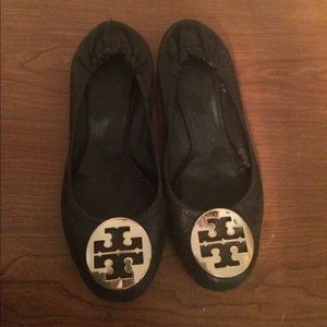 Black Tory Burch Flats